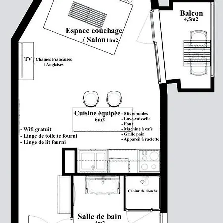 Studio Primeveres - Centre Village - Aravistour *