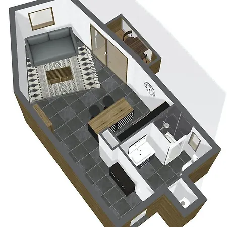 Studio Primeveres - Centre Village - Aravistour Saint-Jean-de-Sixt